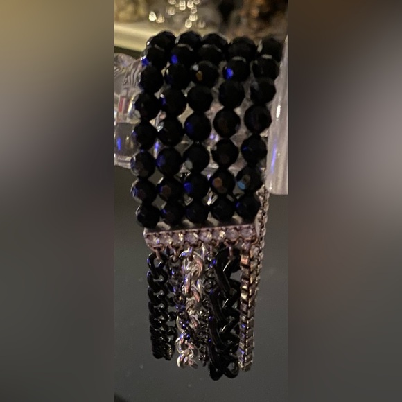 Vintage chain & bead bracelet - Picture 10 of 11